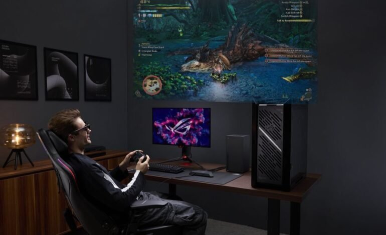 Las nuevas gafas gamer de ASUS ROG quieren que te olvides de tu pantalla física