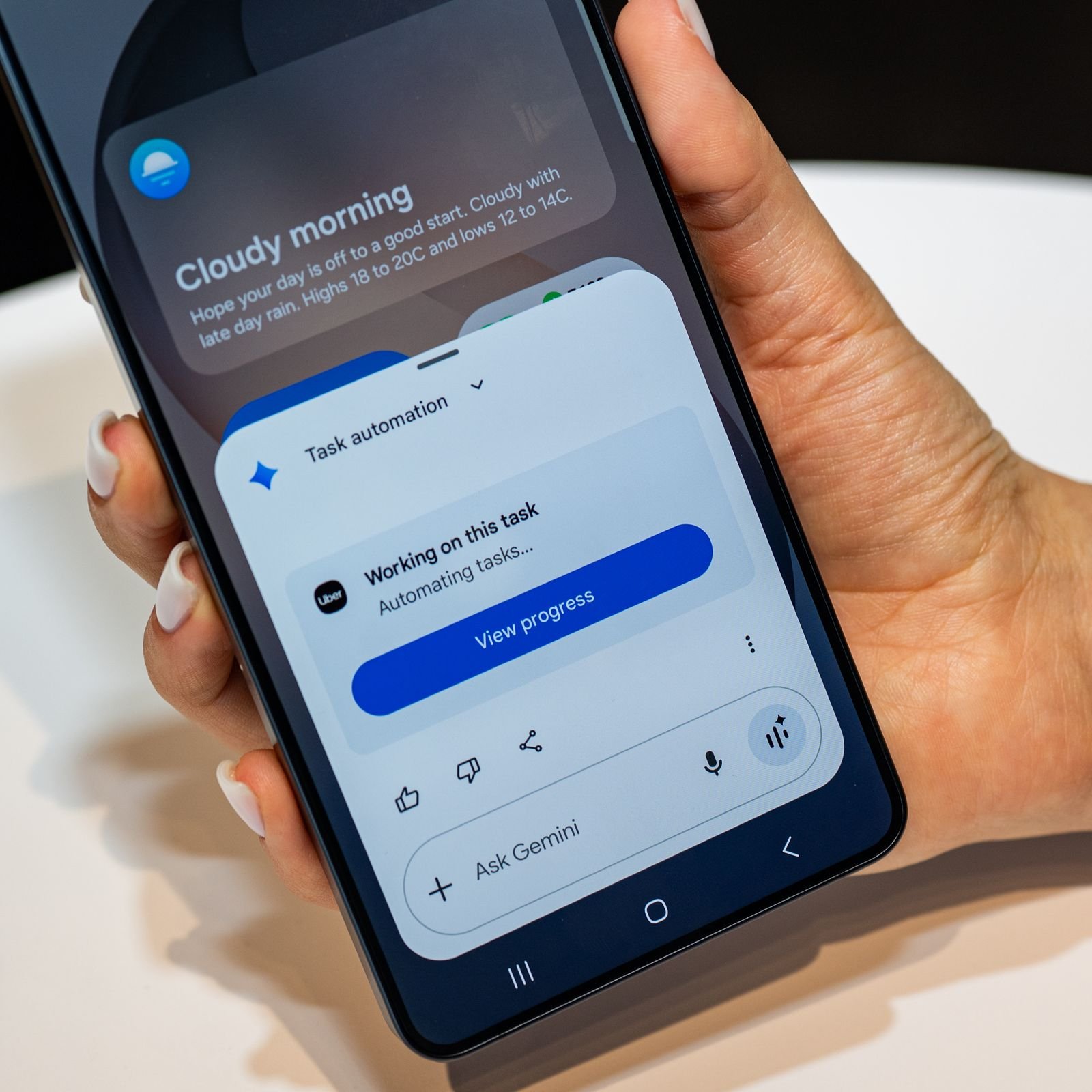 Gemini en la serie Galaxy S26
