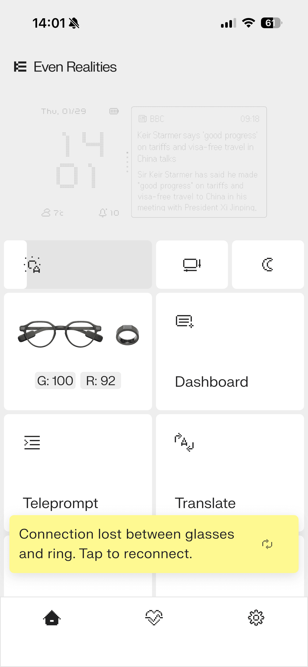 Los lentes inteligentes Even Realities G2 te dan superpoderes