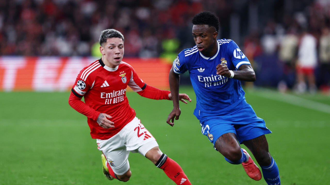 «Los racistas son cobardes»: Vinicius lidera la victoria en un ensombrecido partido de la Liga de Campeones