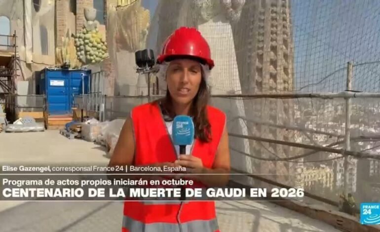 Más cerca del sueño de Gaudí: la Sagrada Familia de Barcelona alcanza su altura máxima