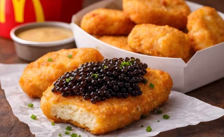 McDonald’s sorprende con nuggets y caviar en una edición especial por San Valentín