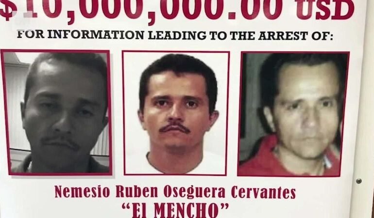 MEXICO: Disturbios por muerte jefe del Cártel Jalisco El Mencho