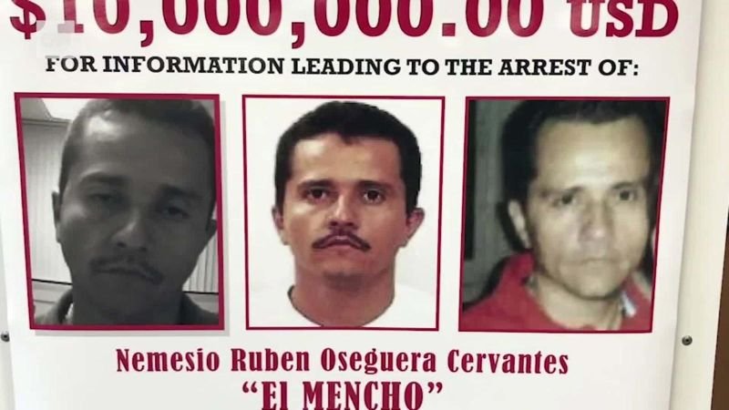 MEXICO: Disturbios por muerte jefe del Cártel Jalisco El Mencho