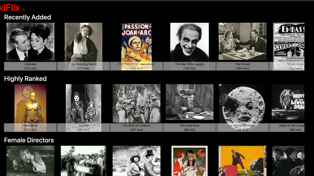 Mira gratis más de 4,000 películas de dominio público: así es WikiFlix