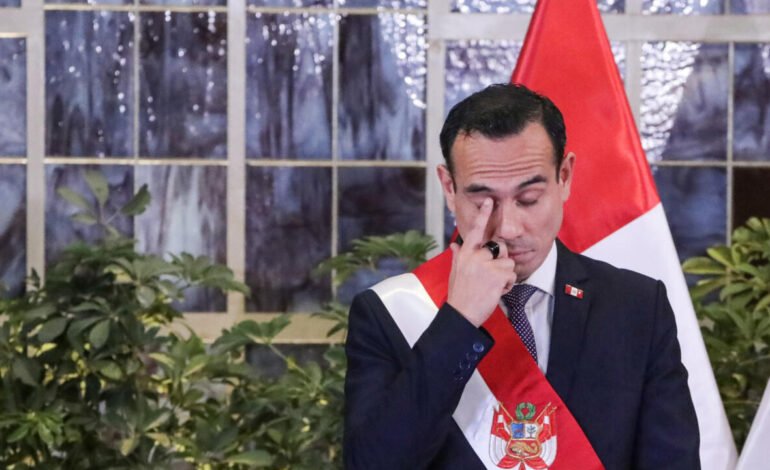 Nueva destitución presidencial en Perú: cae José Jerí en vísperas de elecciones