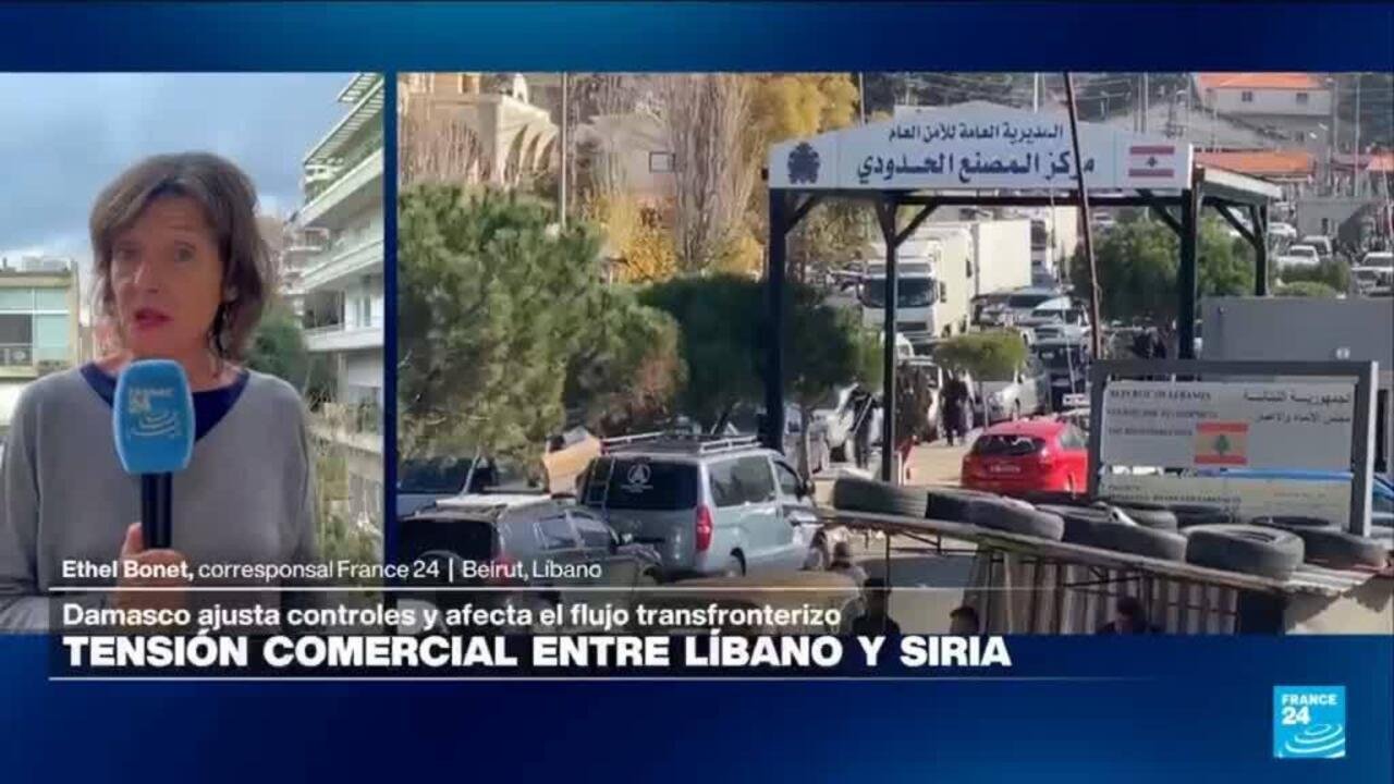 Nueva medida de Damasco provoca retrasos en el transporte en la frontera entre Siria y Líbano