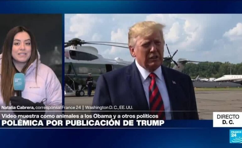 Obama denuncia un «espectáculo de payasos» tras la difusión por Donald Trump de un video racista