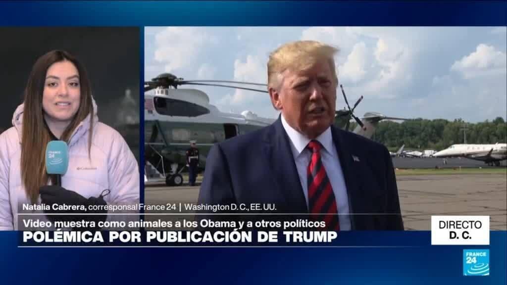 Obama denuncia un «espectáculo de payasos» tras la difusión por Donald Trump de un video racista