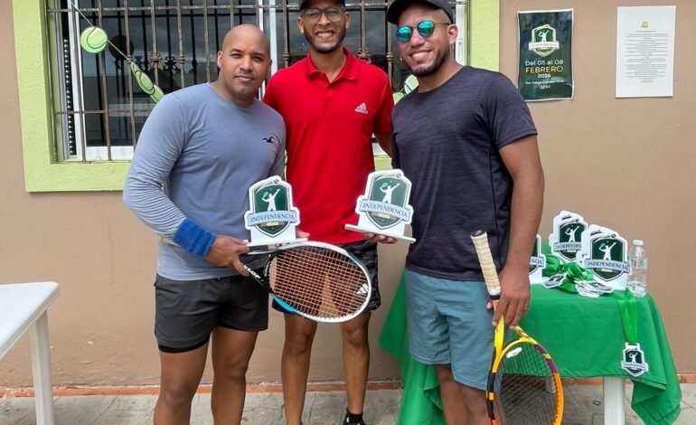 Osvaldo Jiménez gana nacional Tenis de Campo Independencia