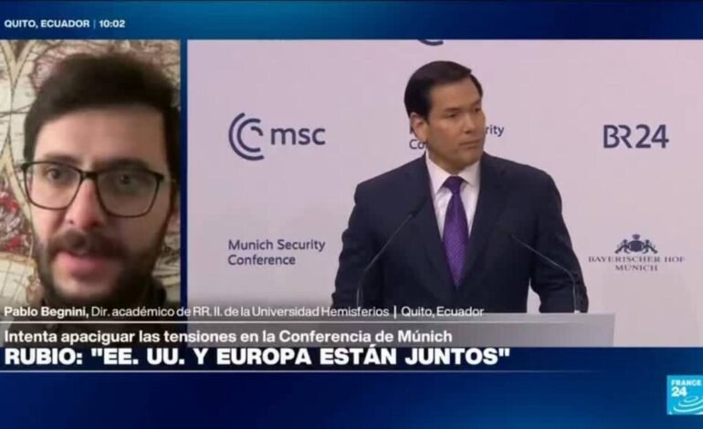 Pablo Begnini: «Es claro que EE. UU. y Europa se necesitan cada vez más»