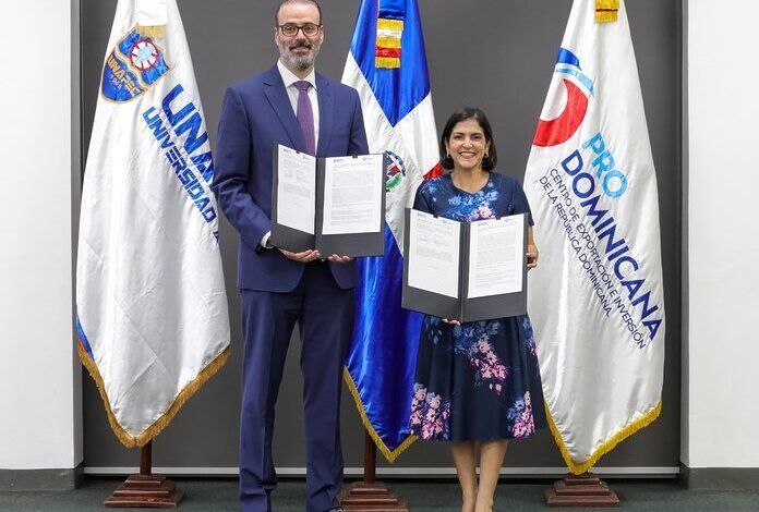 ProDominicana y Unapec renuevan acuerdo de colaboración para fortalecer formación académica del comercio exterior