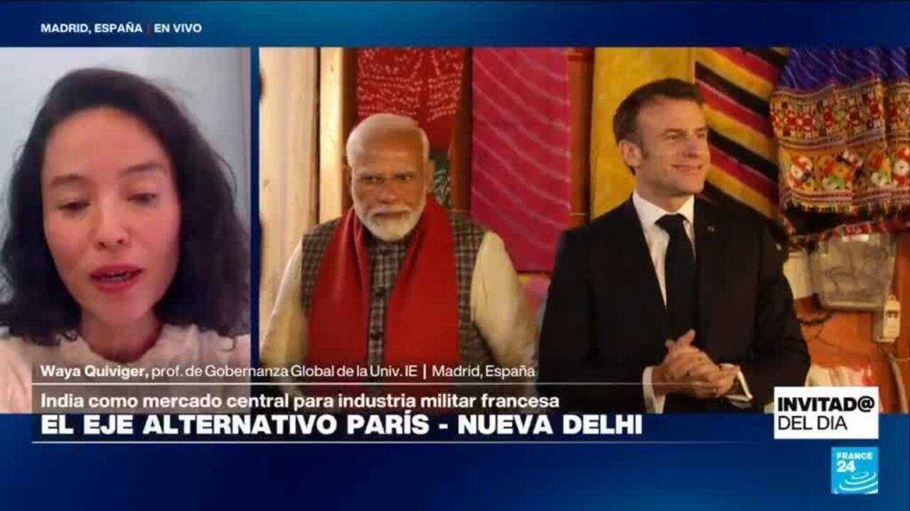 ¿Qué busca Macron en su acercamiento con India y por qué es importante para Francia?