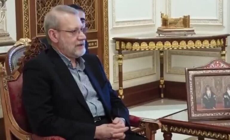 ¿Quién es Alí Larijani, el encargado de la política nuclear iraní y cercano del ayatolá?