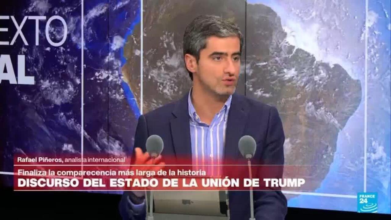 Rafael Piñeros: «El discurso del Estado de la Unión de Trump mostró que más largo no es mejor»