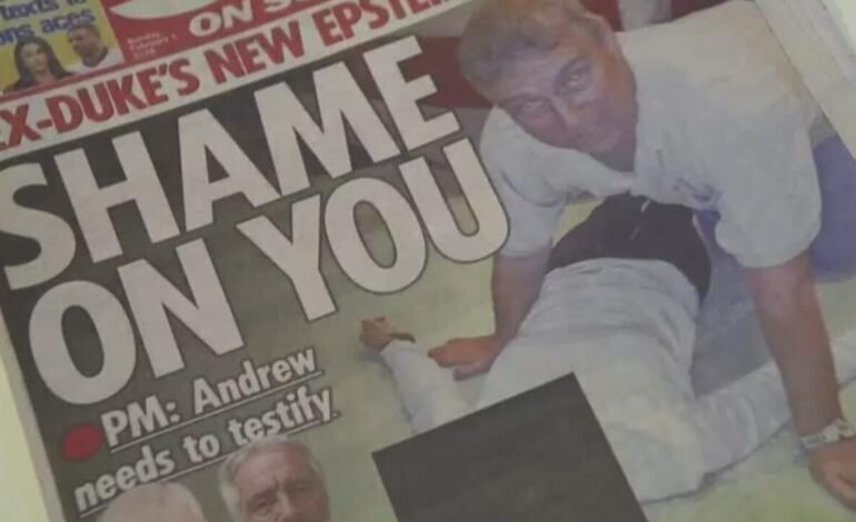 Reino Unido desclasificará documentos sobre el expríncipe Andrew vinculados al caso Epstein
