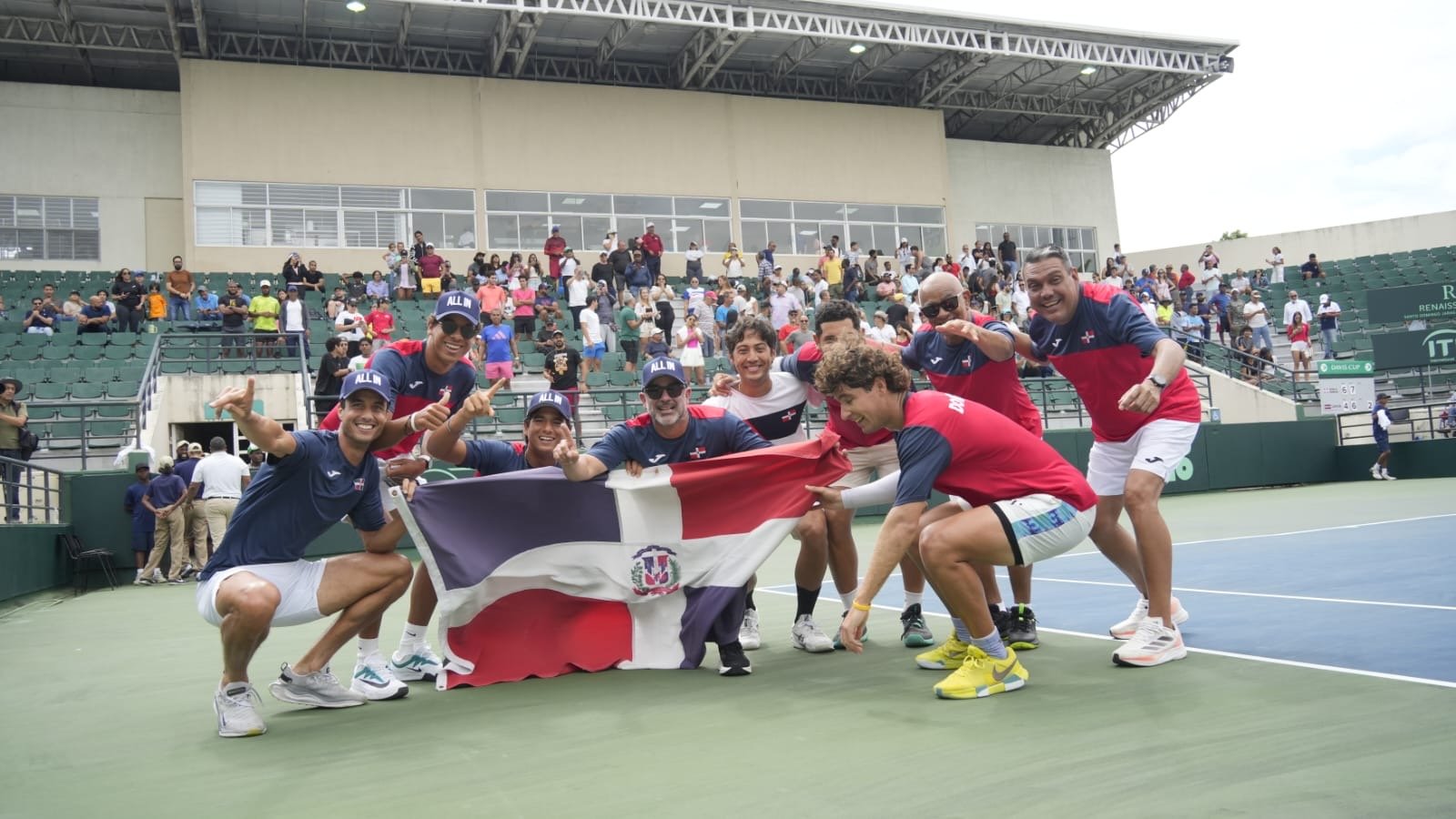 República Dominicana gana a Letonia la Copa Davis de Tenis
