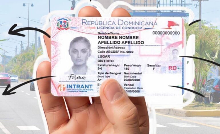 República Dominicana moderniza su sistema de movilidad: presentan nuevo diseño de la licencia de conducir