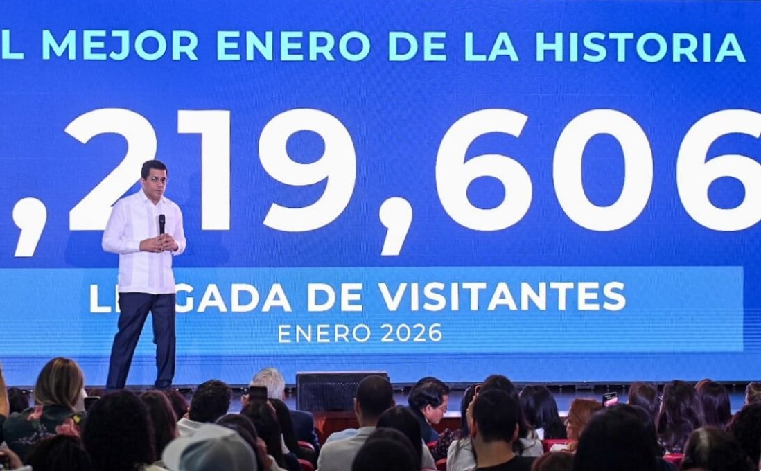 República Dominicana recibió 1,2 millones visitantes en enero