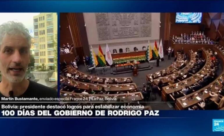 Rodrigo Paz, presidente de Bolivia, hace un balance de 100 días en el poder