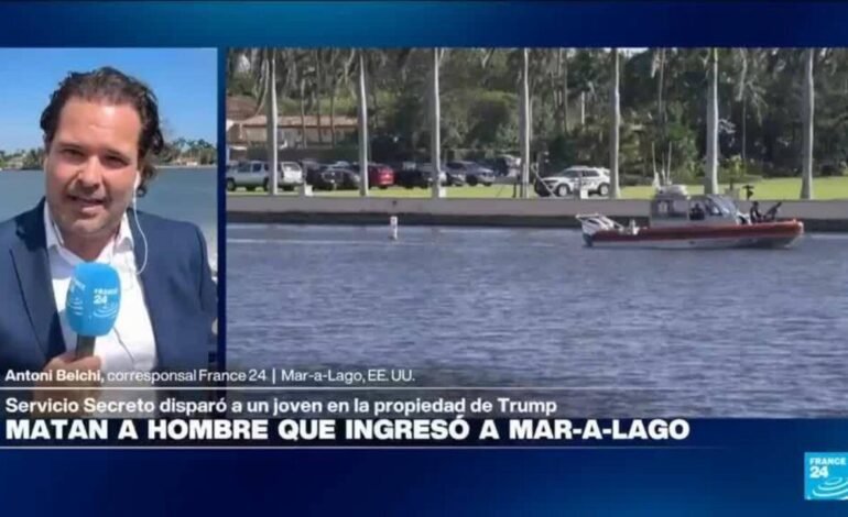 Servicio Secreto dispara a hombre que intentó ingresar a residencia de Trump en Mar-a-Lago