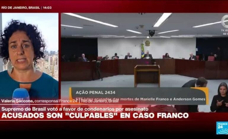 Supremo halla ‘culpables’ a dos políticos por asesinato de Marielle Franco