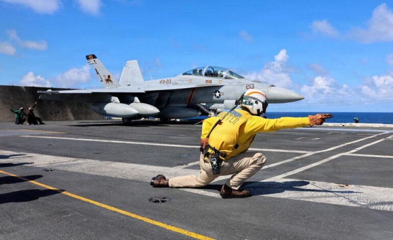 Trump traslada el portaviones Gerald R. Ford a Medio Oriente, en medio de las tensiones con Irán