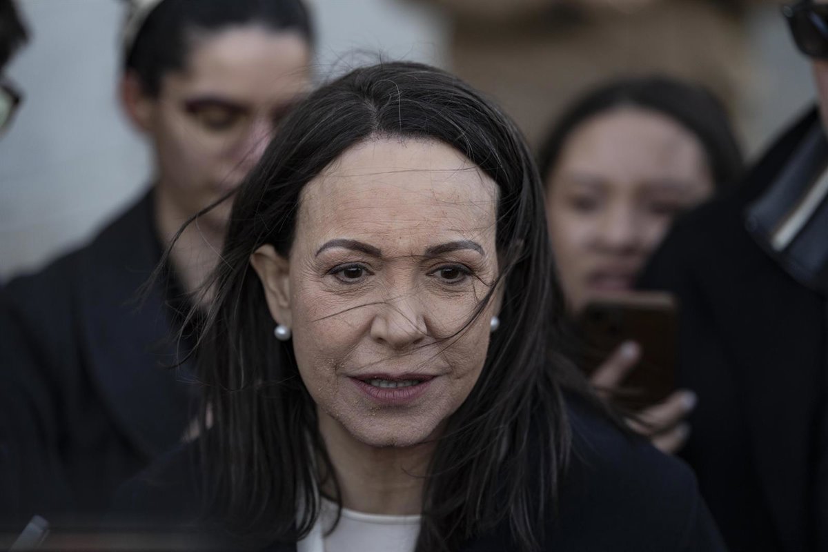 VENEZUELA: Machado dice será presidenta «cuando se pueda»