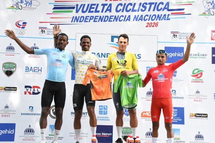 Yesid Pira gana tercera etapa de Vuelta Ciclística Independencia