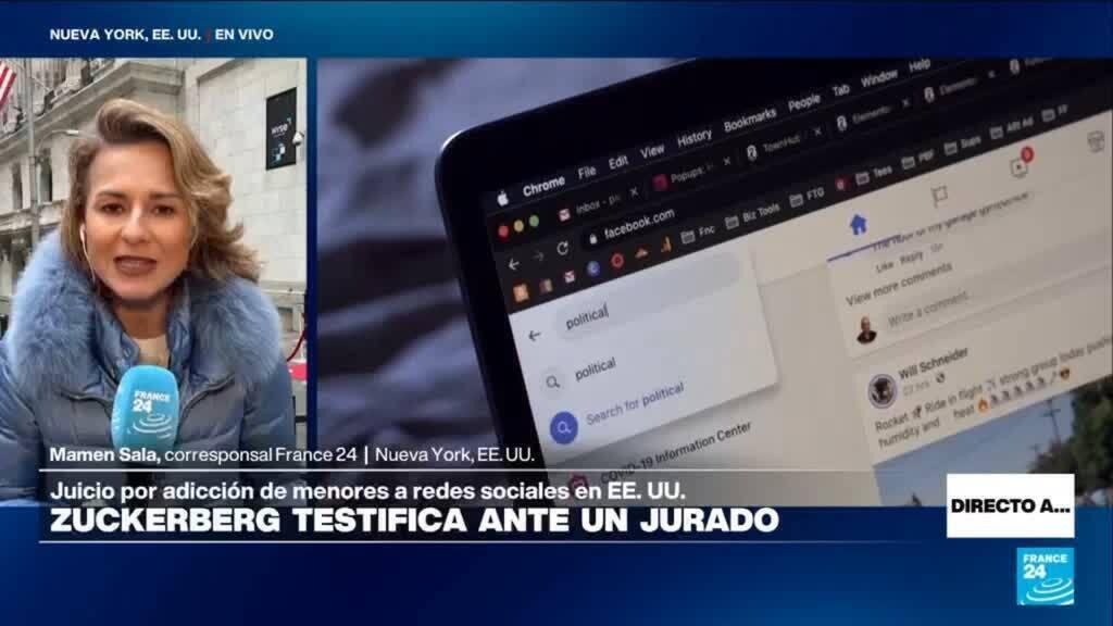 Zuckerberg admite fallas en juicio histórico por adicción a redes sociales en Los Ángeles