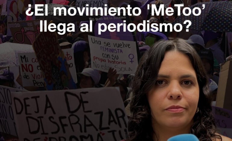¿Acoso sexual en medios?: el ‘Me Too’ llega al periodismo colombiano