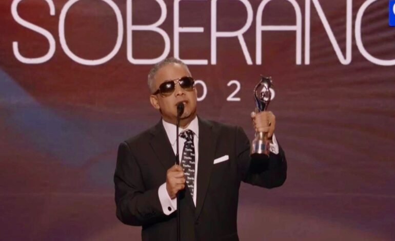 Acosta (El Torito) agradece sus dos Premios Soberano 2026