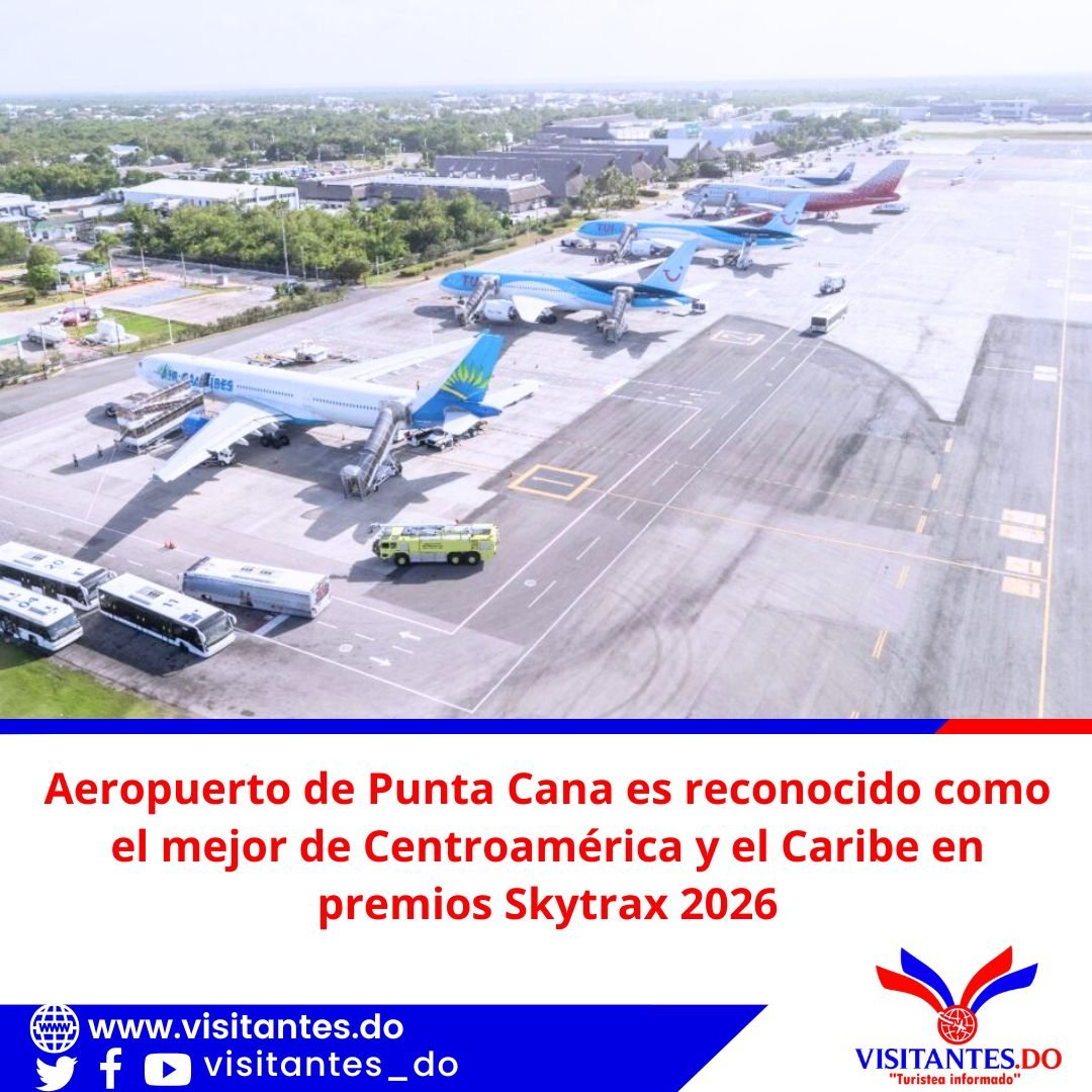 Aeropuerto de Punta Cana es reconocido como el mejor de Centroamérica y el Caribe en premios Skytrax 2026