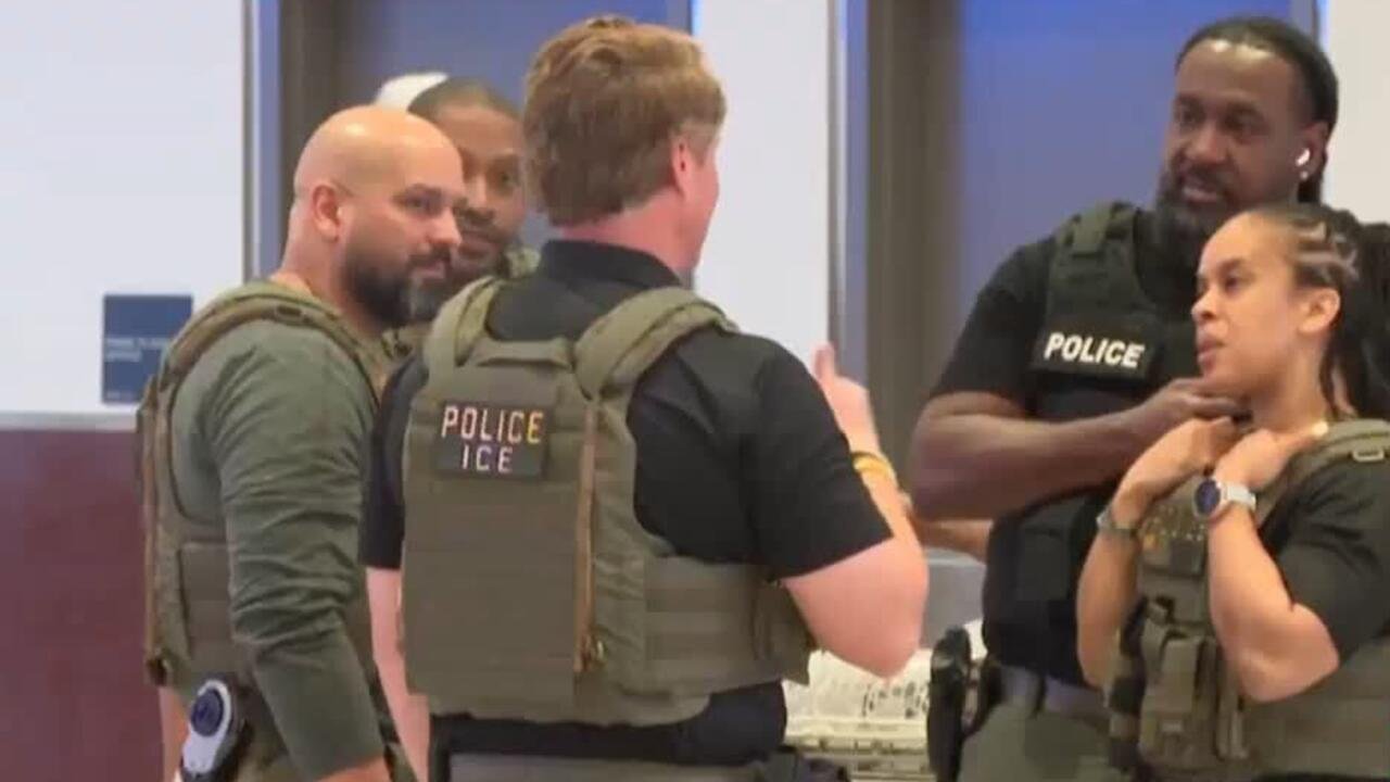 Agentes de ICE empiezan a operar en aeropuertos de Estados Unidos