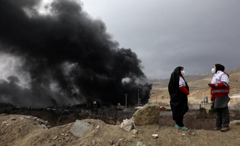 Aire y aguas contaminadas: el precio ambiental de la guerra en Medio Oriente