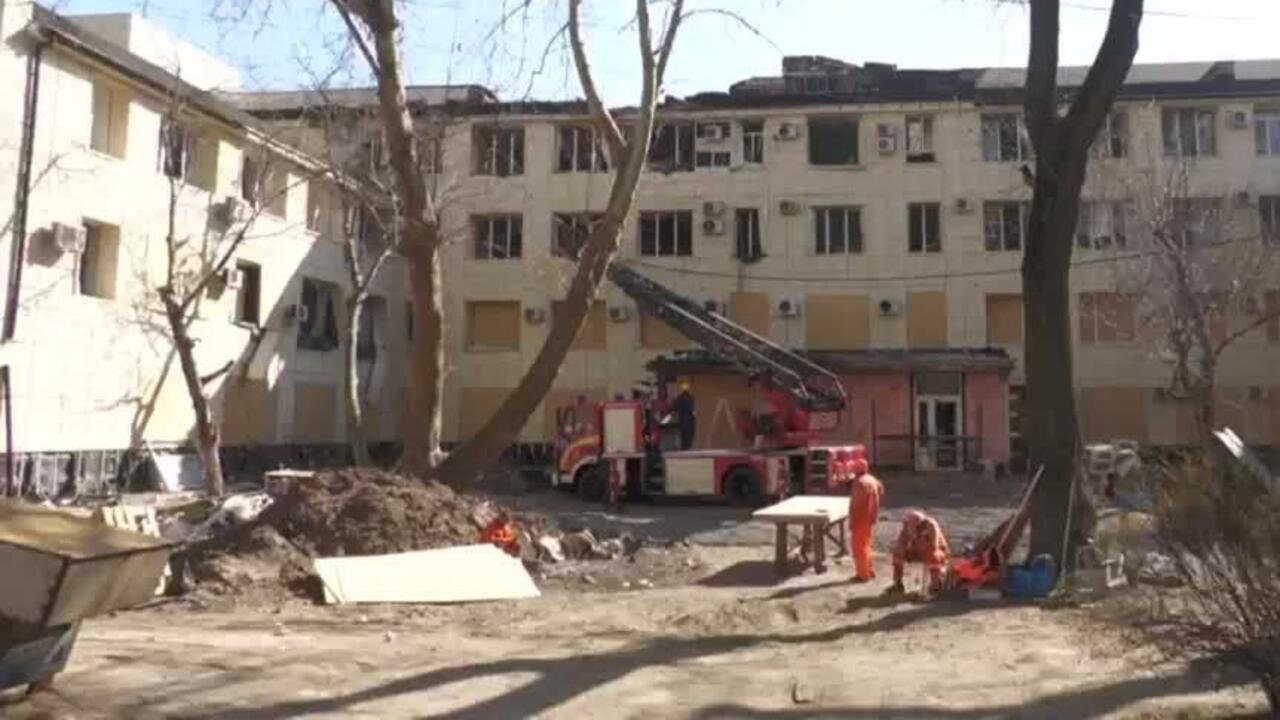 Al menos cuatro muertos en Ucrania tras oleada de ataques con drones rusos