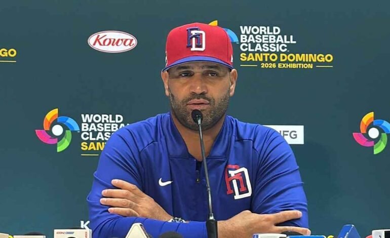 Albert Pujols destaca RD ganará el Clásico Mundial de Beisbol
