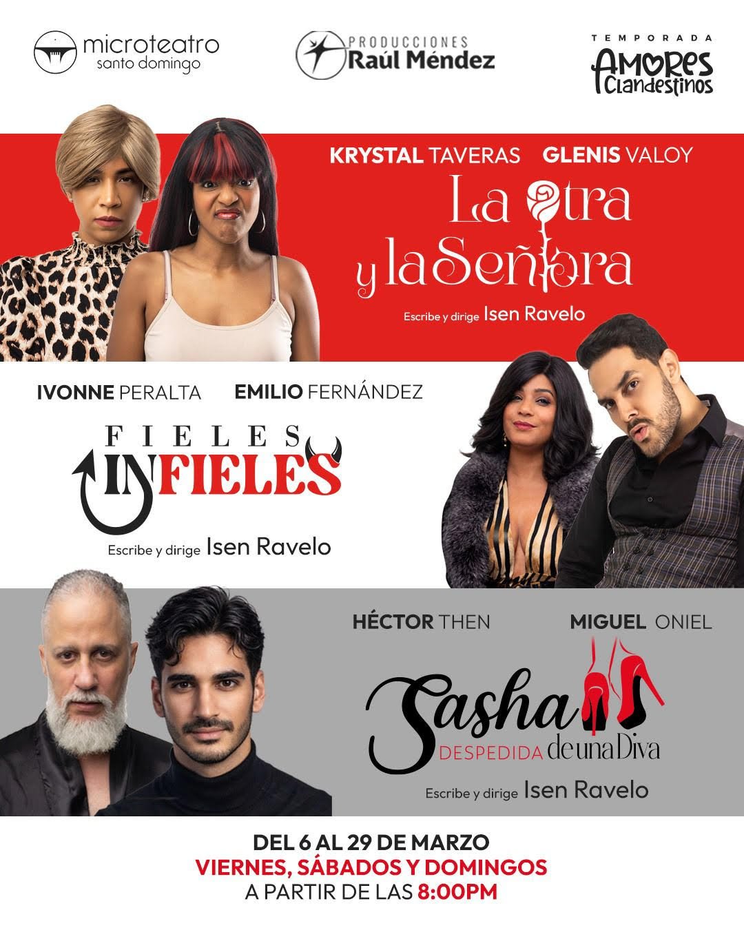 “Amores clandestinos”: nueva propuesta de Microteatro