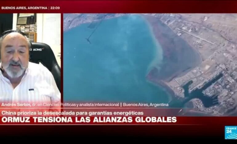 Andrés Serbin: «EE. UU. no estaría en capacidad militar de actuar frente al bloqueo de Ormuz»