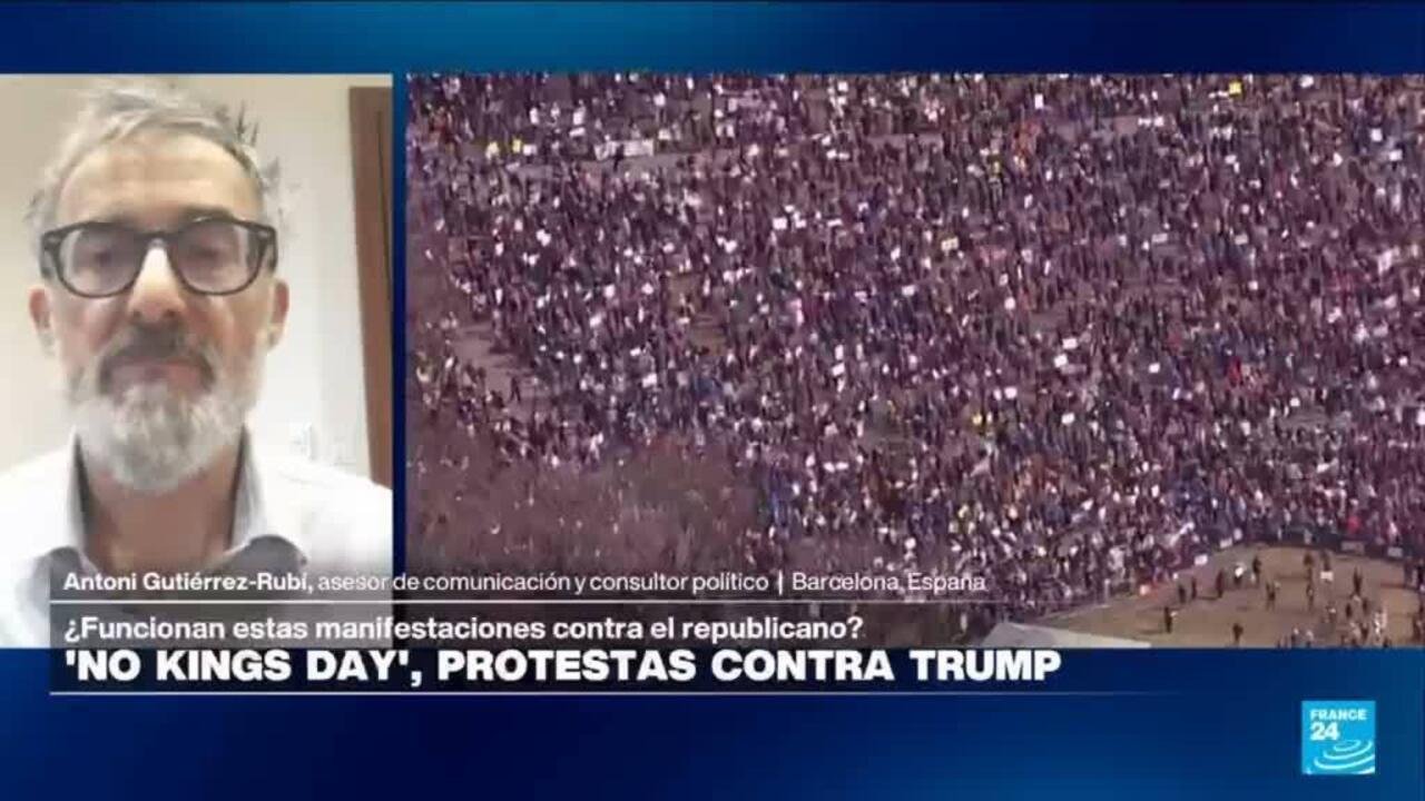 Antoni Gutiérrez: «Una de las razones de ‘No Kings’ es el hartazgo de la sociedad al estilo Trump»