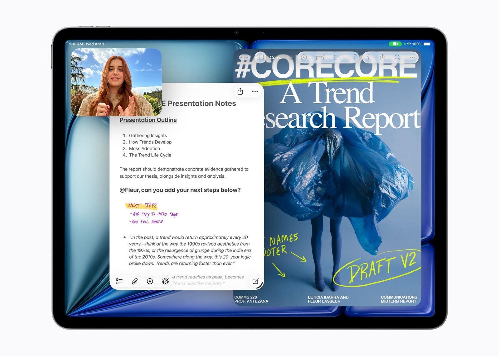 Apple presenta el nuevo iPad Air con chip M4