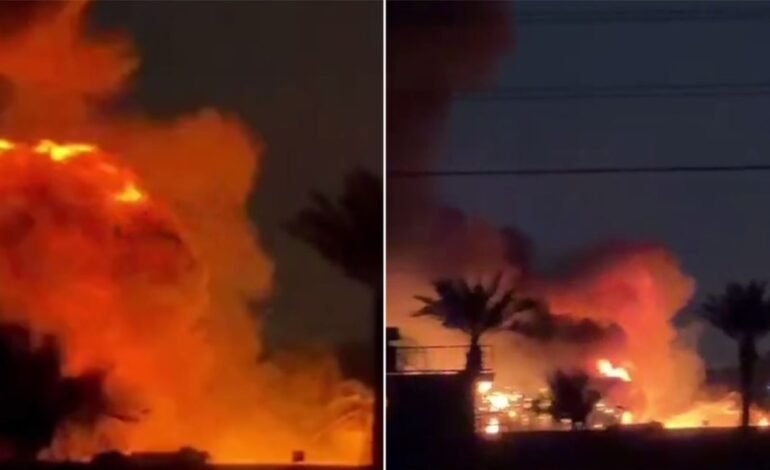 Arden bases militares EEUU en Oriente Medio tras ataques Irán