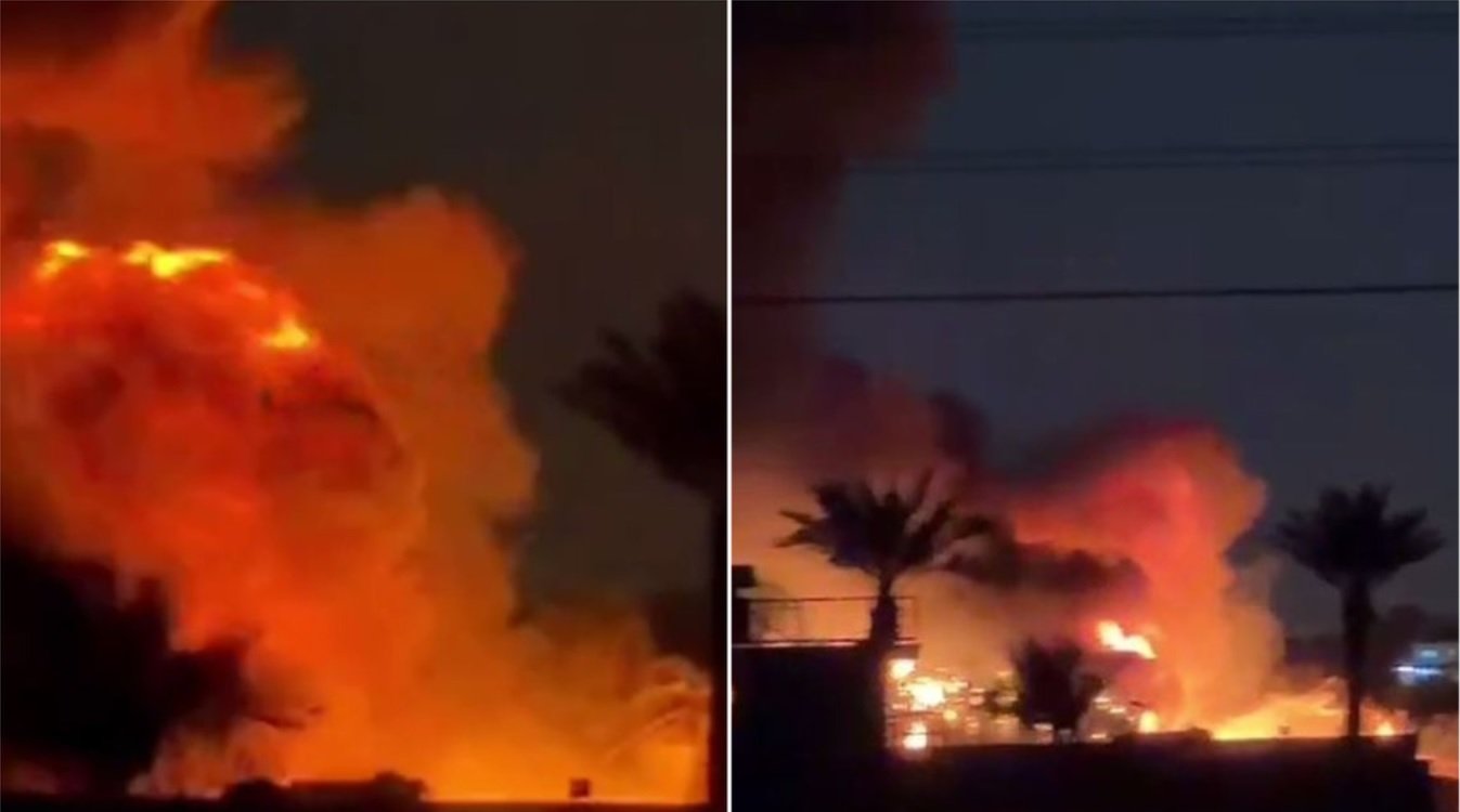 Arden bases militares EEUU en Oriente Medio tras ataques Irán