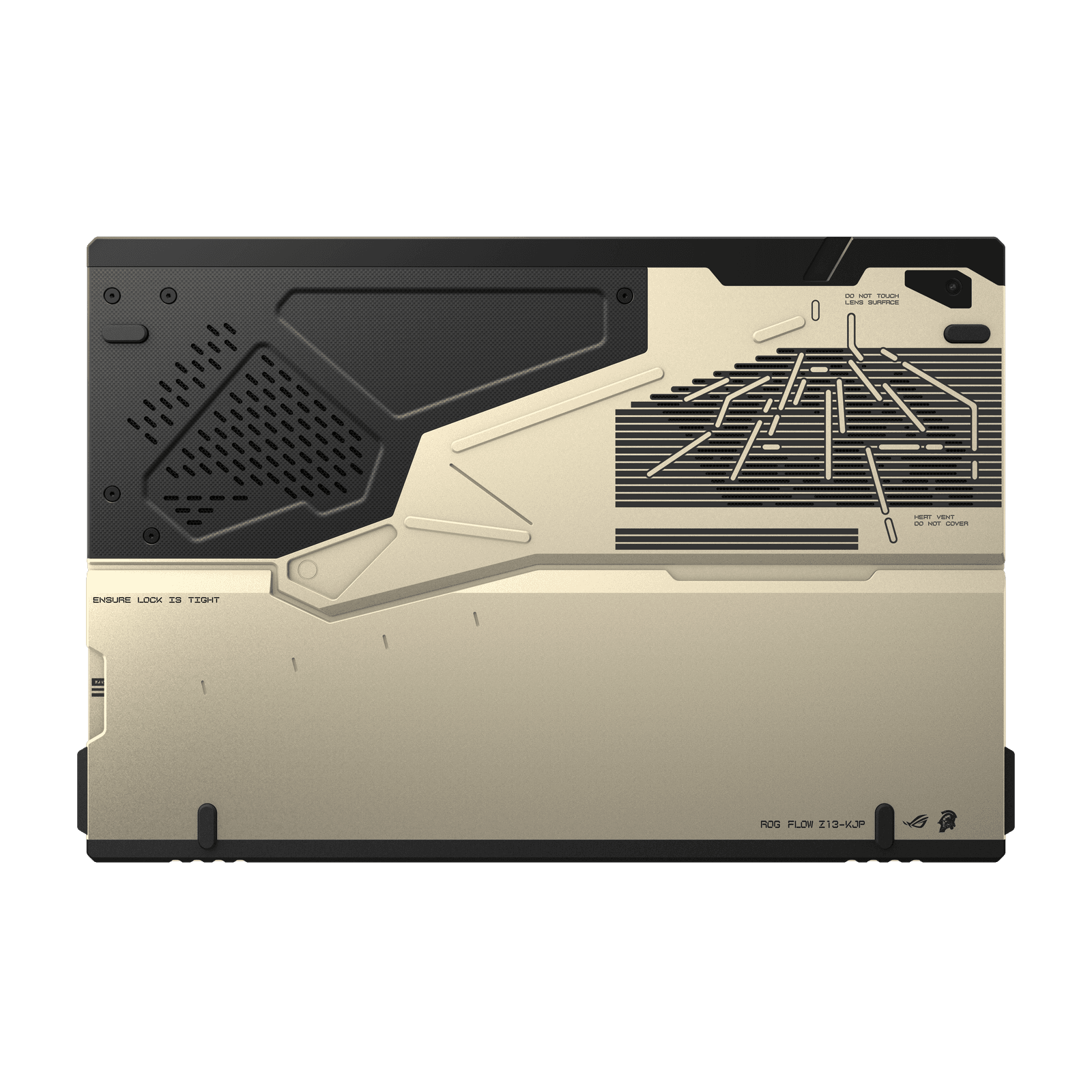 Los detalles del chasis estn inspirados en el traje de Ludens el símbolo de Kojima Productions.