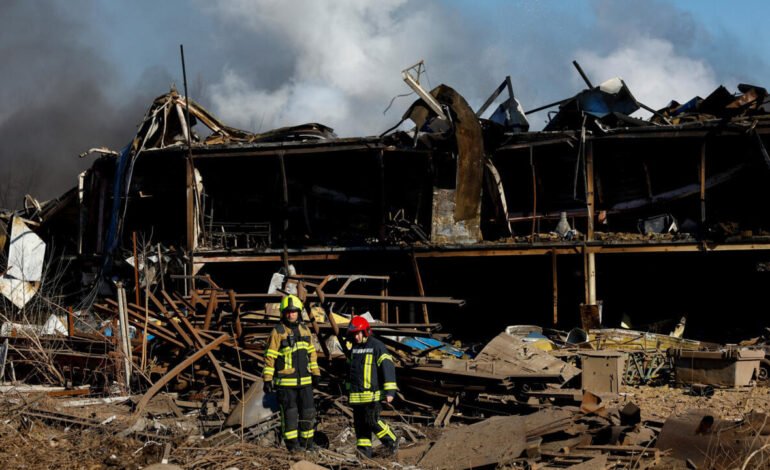 Ataque ruso con misiles y drones deja al menos cuatro muertos en Ucrania