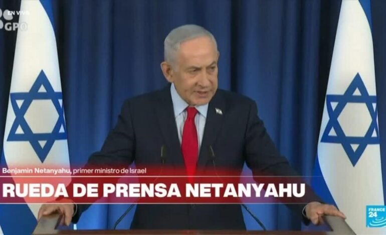 Benjamin Netanyahu niega haber «arrastrado» a EE. UU. a la guerra contra Irán