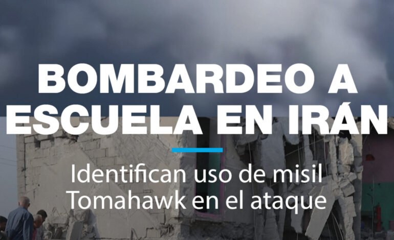 Bombardeo a escuela en Irán: identifican uso de misil Tomahawk en el ataque