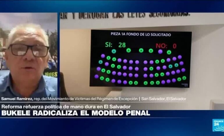 Bukele, El Salvador y la cadena perpetua: ¿solución o exceso?
