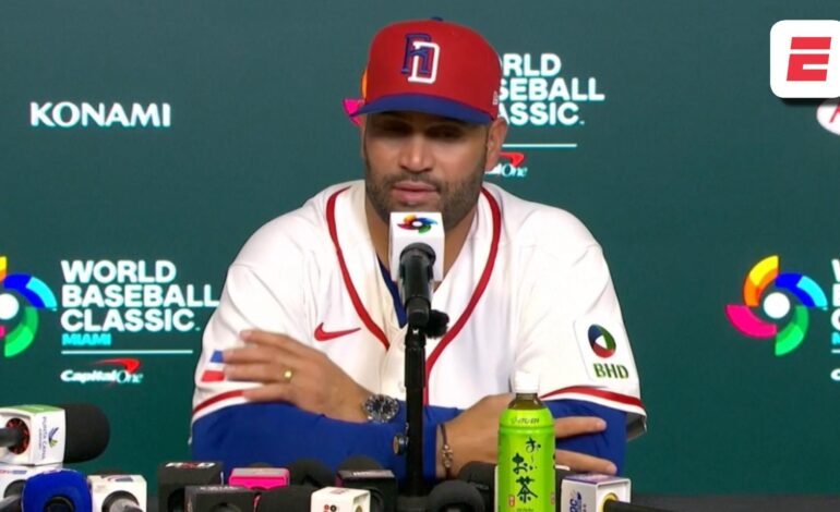 Clásico Mundial: Jugadores de la RD frustrados con arbitraje