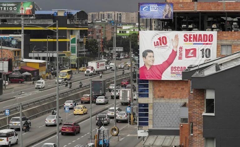 Colombia celebra este domingo cruciales elecciones legislativas